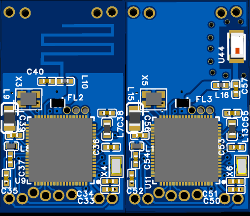 front side of the PCB