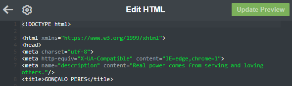 Tumblr - Edit HTML