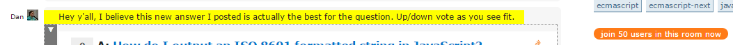 Hey y'all, I believe this new answer I posted is actually the best for the question. Up/down vote as you see fit. (in sidebar: join 50 users in this room now)