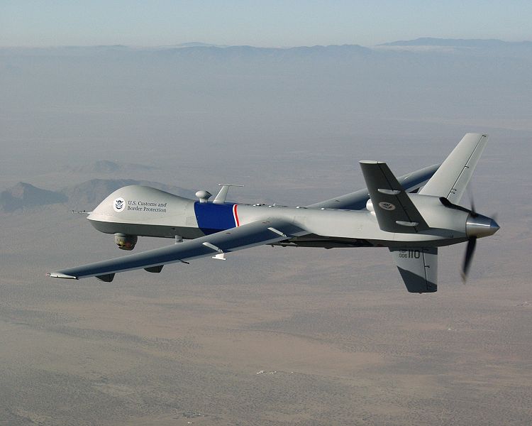 Photo of MQ-9 Reaper drone in flight