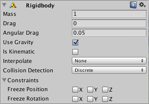 RigidBody Inspector