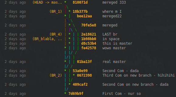 With hashes as usually besides the graph tree