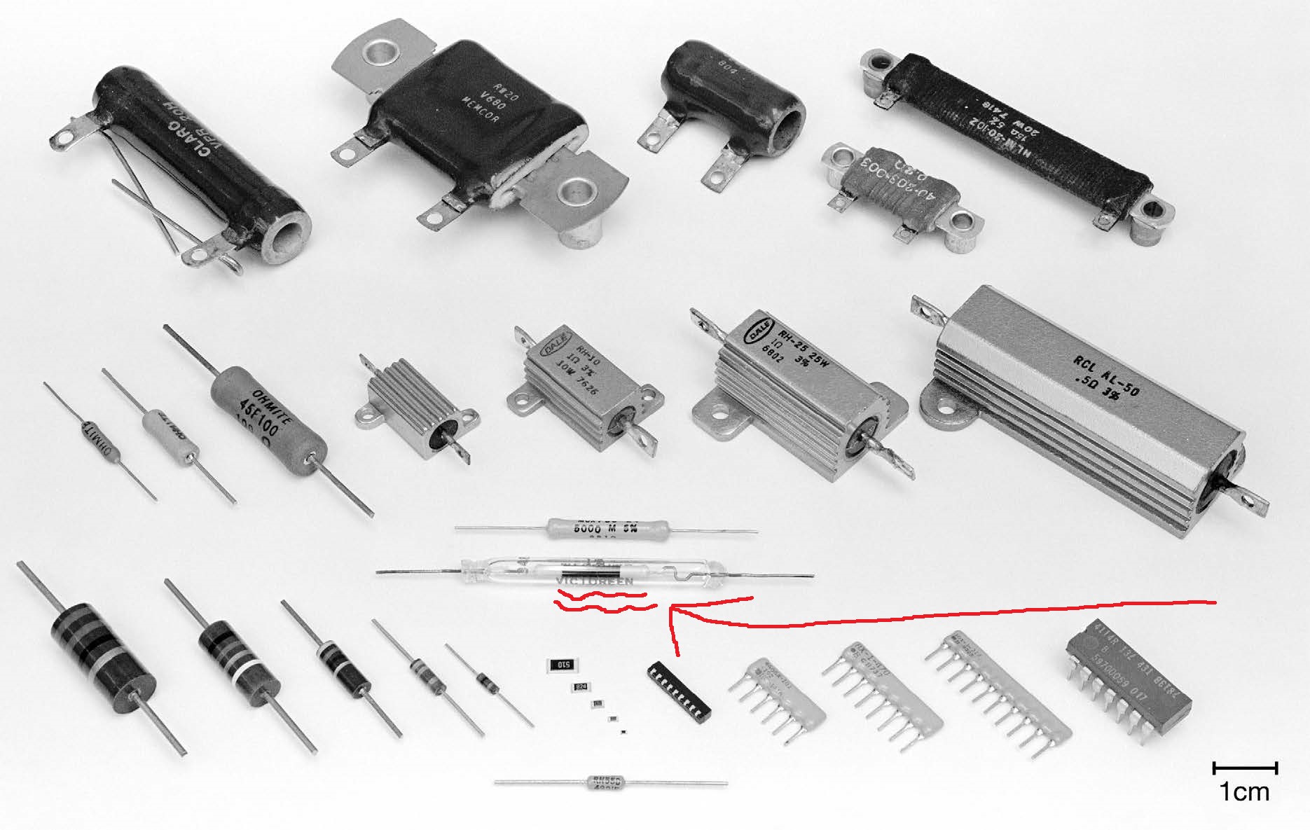 detail of resistor