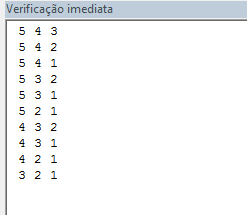 Resultado Debug.Print