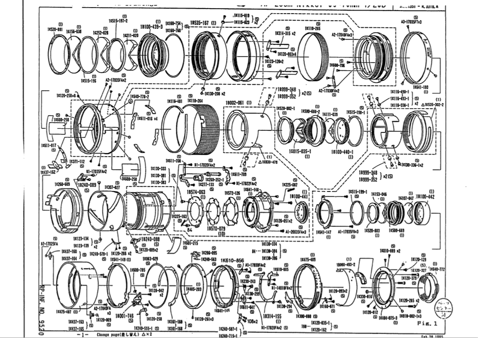 exploded view