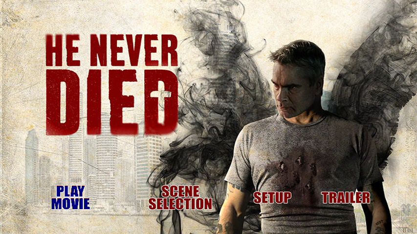 He Never Died DVD menu