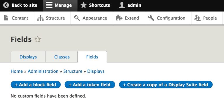 Display Suite "Add block field"