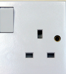 Type G BS1636 square-pin British socket