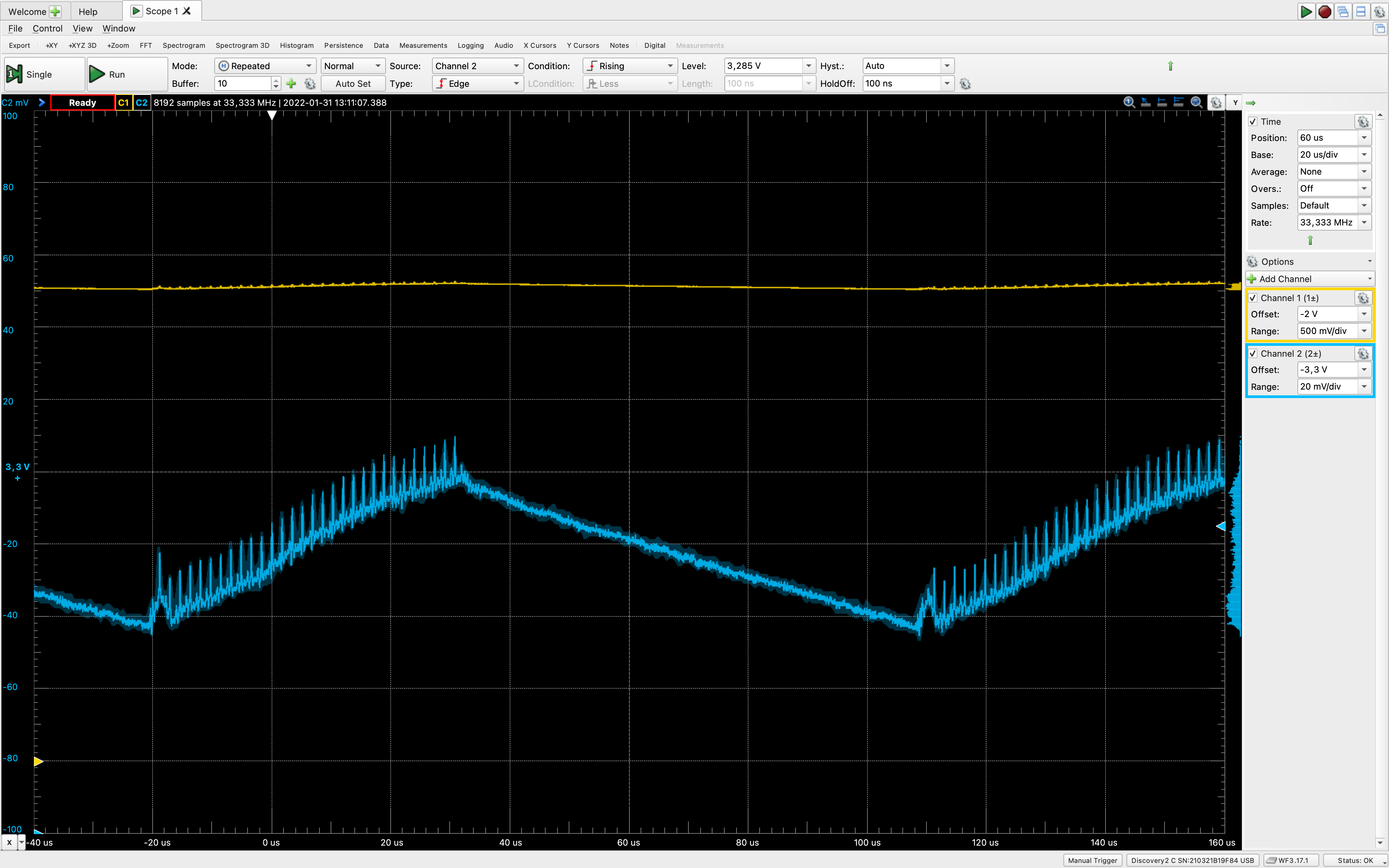 Supply Voltage measurement