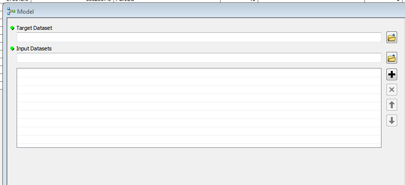 Set up the input and/or target to be parameters (Picture 1) and they will show up as options for the user (Picture 2)