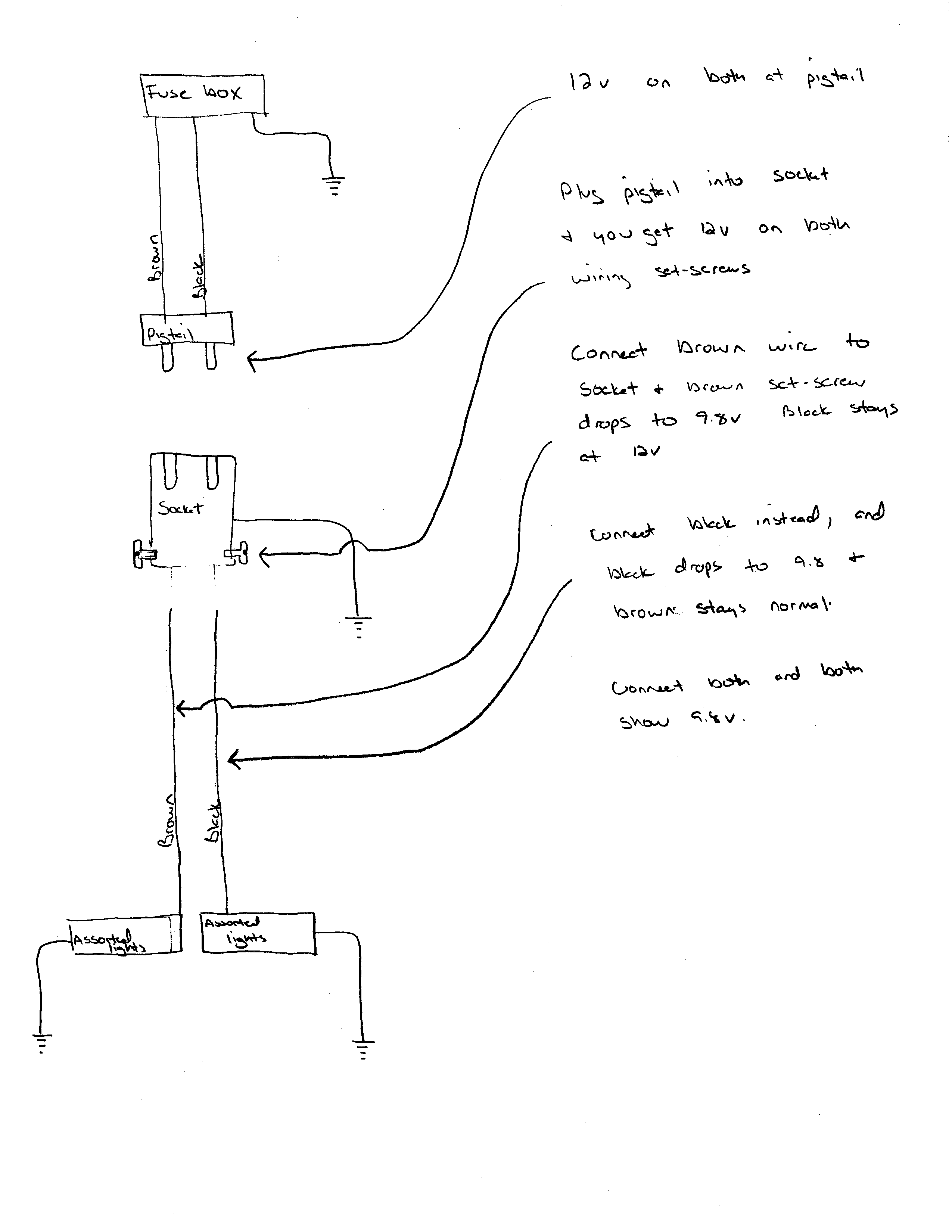 Diagram of circuit