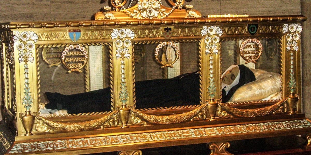 St. Bernadette's incorrupt body