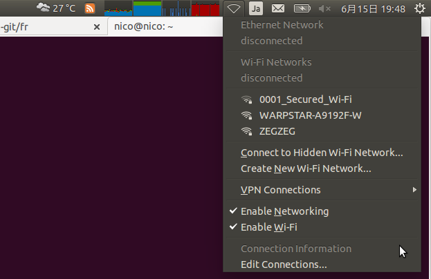 Ubuntu no Ethernet connection