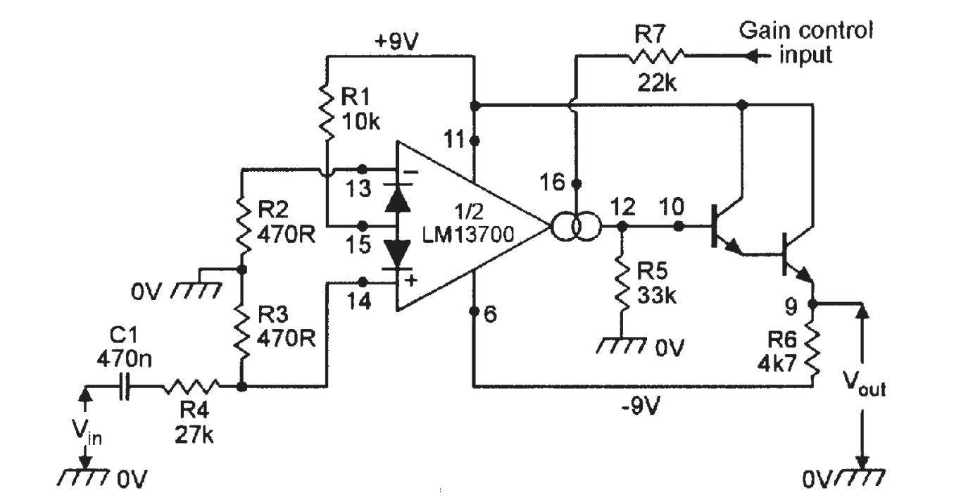 LM13700 VCA