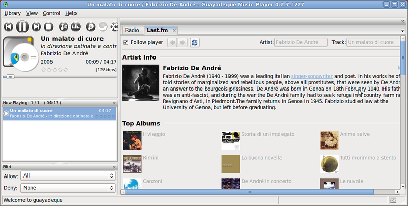 Guayadeque Music Player