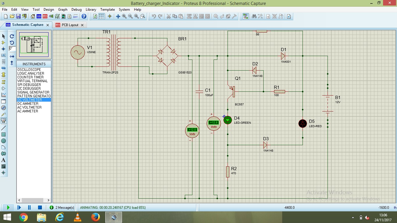 Battery charging circuit