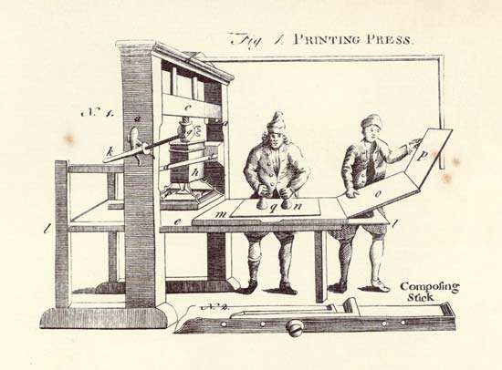 printing press