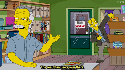 Stan Lee in The Simpsons