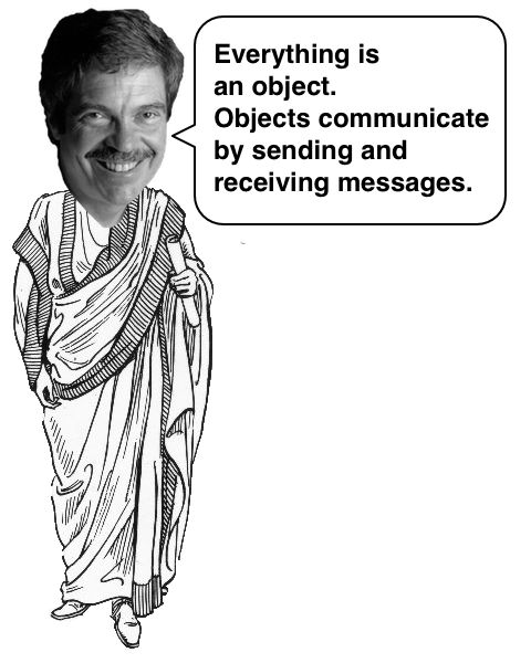 Alan Kay dizendo o que é para ele