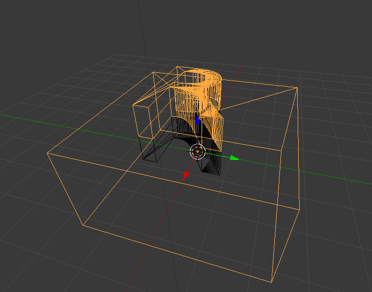 Model in Wireframe Mode