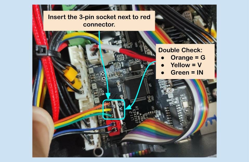 Connecting the BLTouch servo control