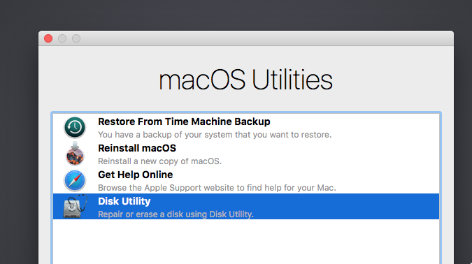 Disk Utility