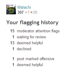 Picture of flagging