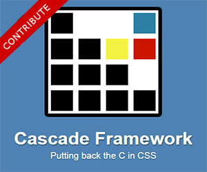 Cascade Framework! - Putting back the C in CSS