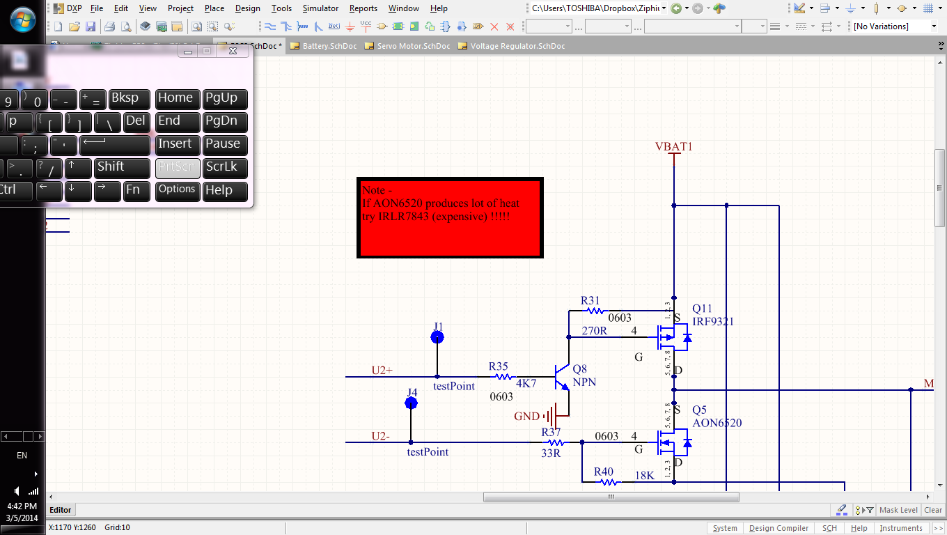 MOSFET circuit