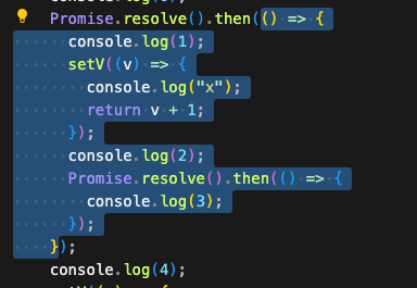 This piece of code is part of the microTask