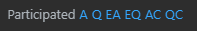 Current: A Q EA EQ AC QC