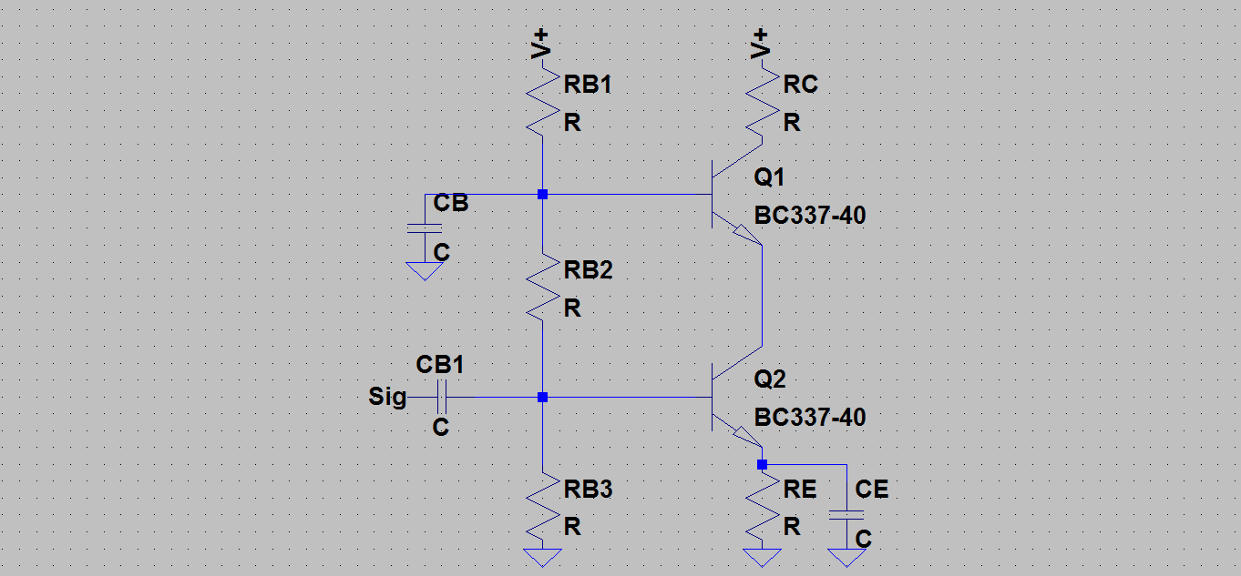 Cascode amplifier