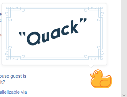 Quack!