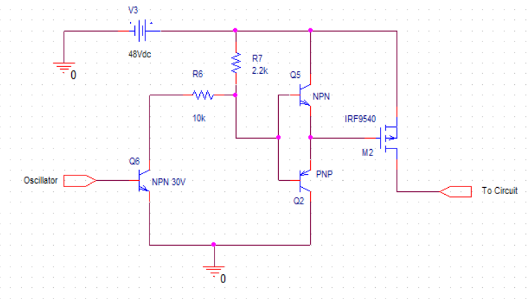 Circuit under analysis