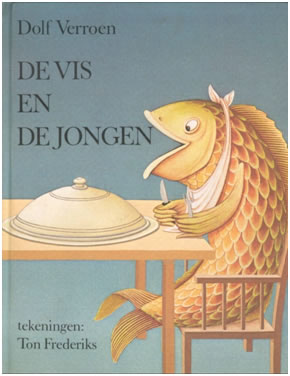 Cover of "De Vis en de Jongen by Dolf Verroen