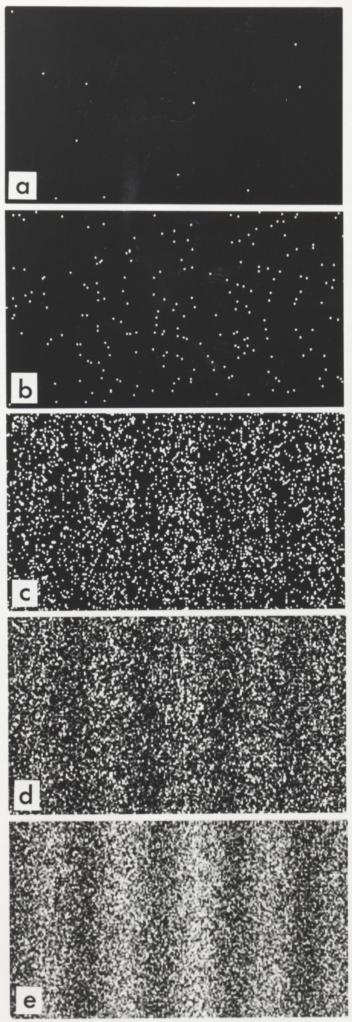 Electron pattern of the double slit experiment