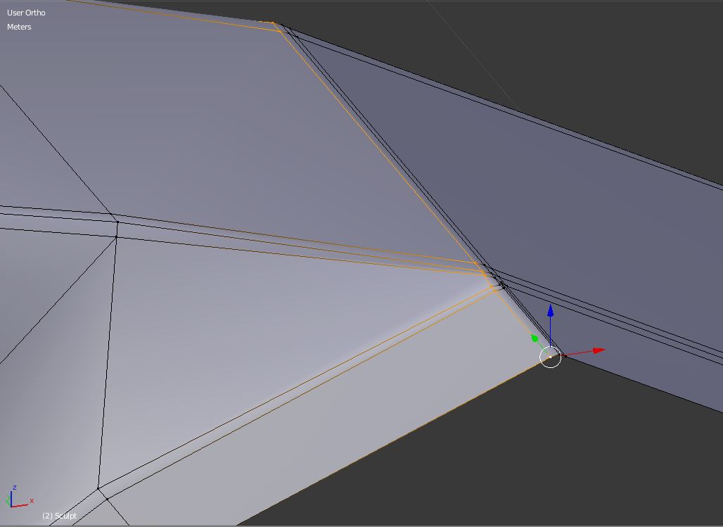 Topology details in edit mode