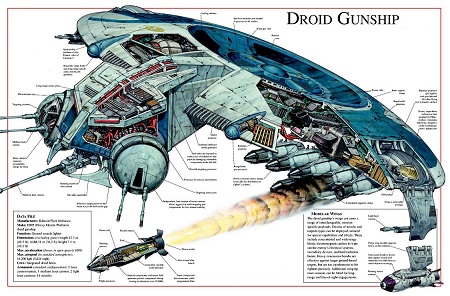 HMP Droid Gunship