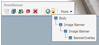 Component navigation tree before fix