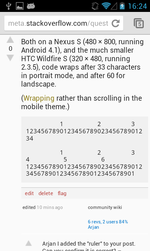 Chrome in Nexus S