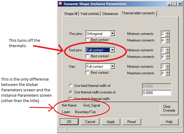 parameters