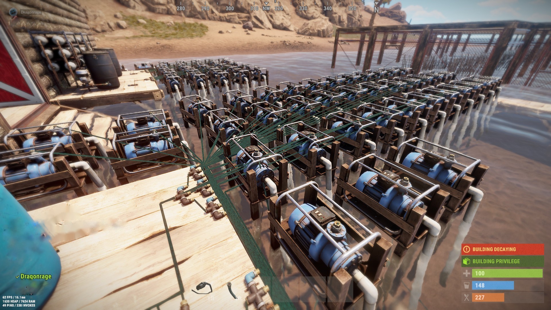 rust water pump farming