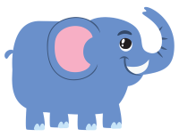 Cartoon elephant