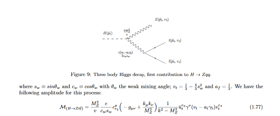 higgs to three