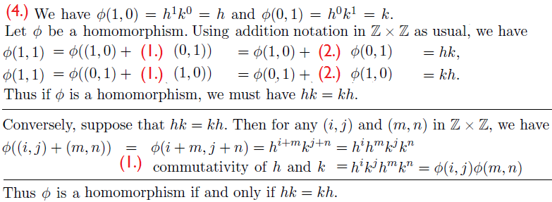 Group Theory - Injection Function And Product Of Two Exponential ...