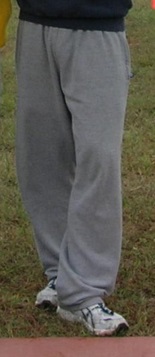 gray sweats