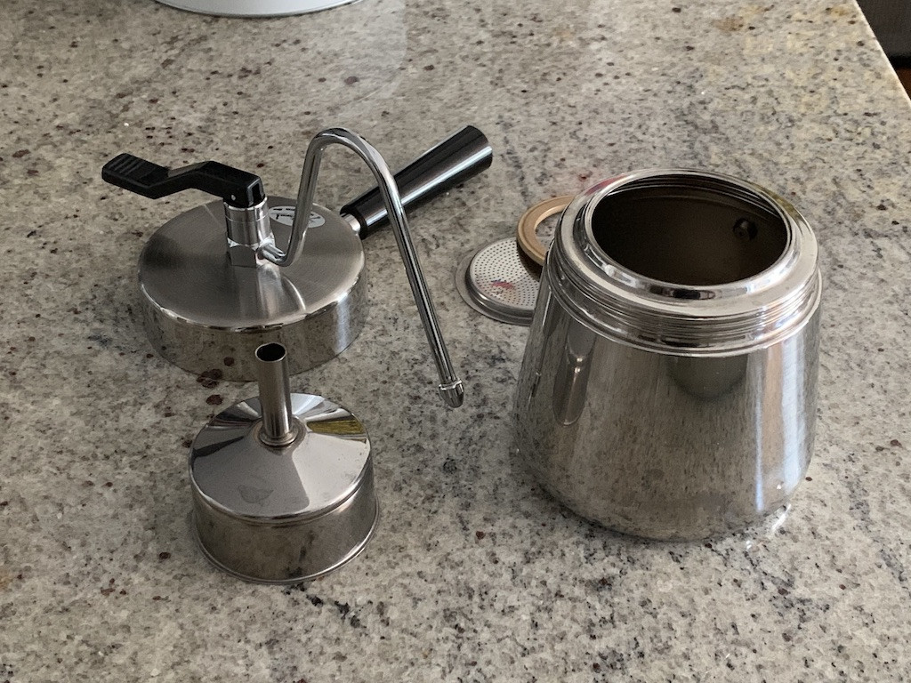 Stovetop milk steamer