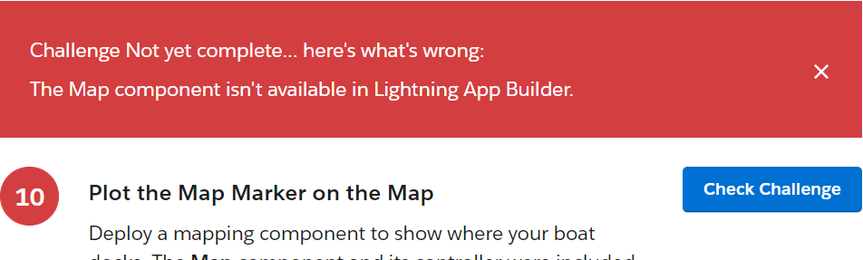 Map component isn't available in app builder