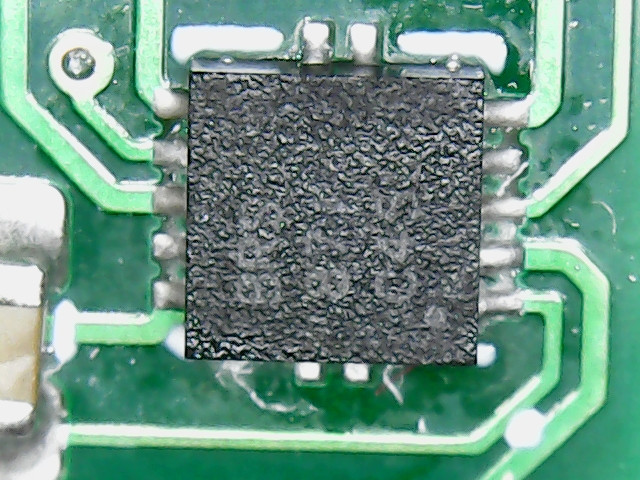 Soldered TPS61201