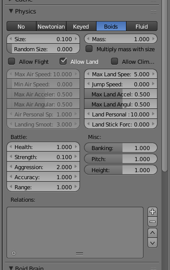 boid particle setup 2